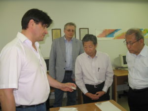 Делегація TEPCO в Чорнобильському центрі/TEPCO representatives in the Chornobyl Center