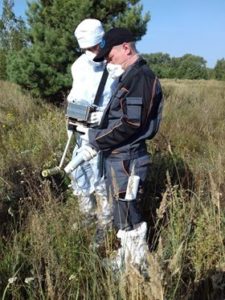 Радіаційна розвідка на маршрутах ЧЗВ/Radiation survey on the ChEZ routes