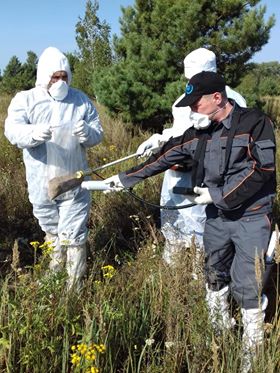 Радіаційна розвідка на маршрутах ЧЗВ/Radiation survey on the ChEZ routes