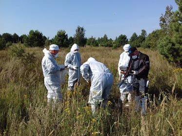 Радіаційна розвідка на маршрутах ЧЗВ/Radiation survey on the ChEZ routes