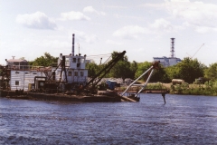 Wharf in Pripyat